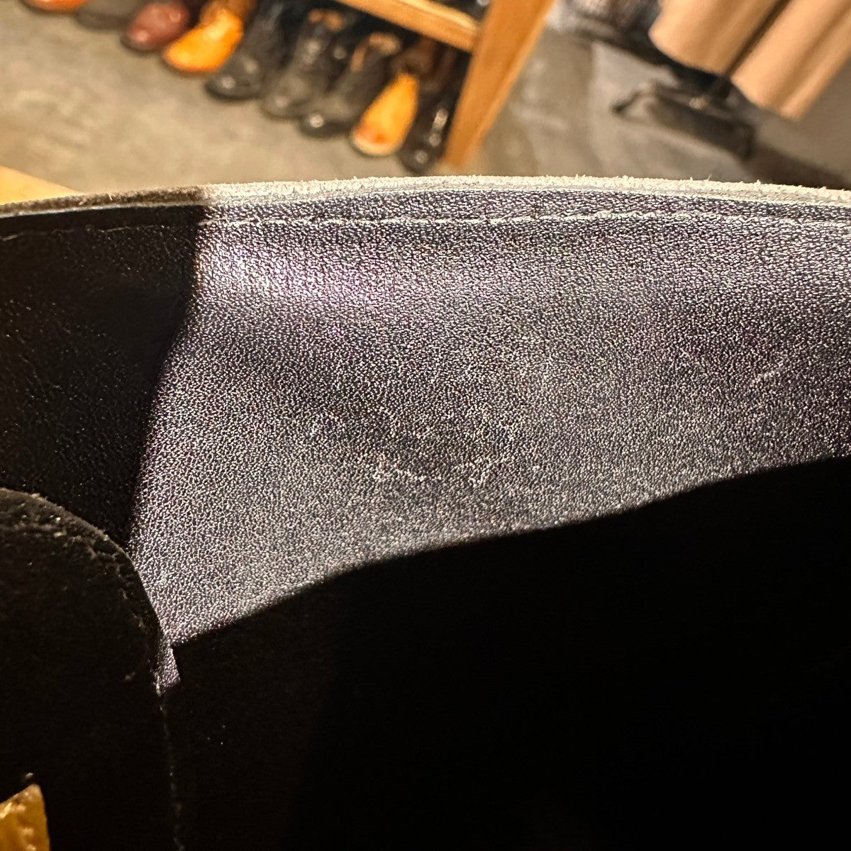 【Tricker’s】トリッカーズ イミテーションキャップブーツ カーフ ブラック サイズUK8.5