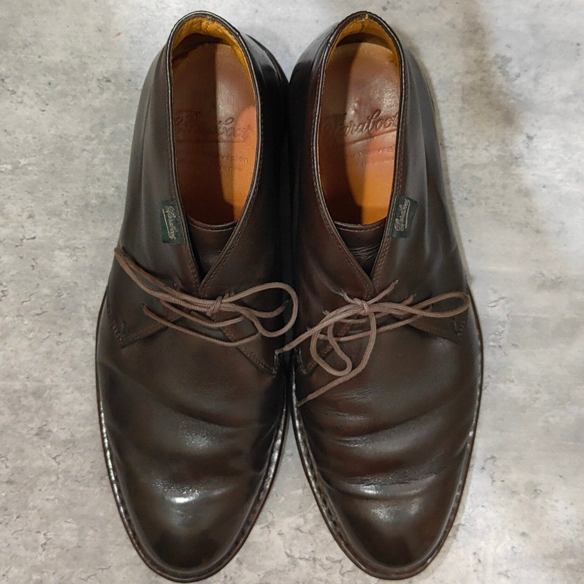 PARABOOT】パラブーツ ルーリー チャッカブーツ リスレザー カフェ