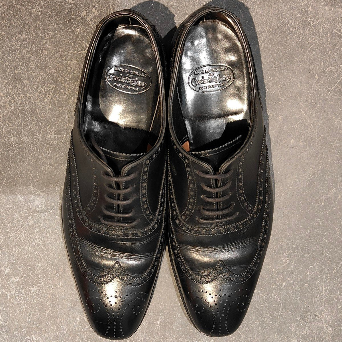 美品【CROCKETT&JONES】クロケット＆ジョーンズ クリフォード ウイング