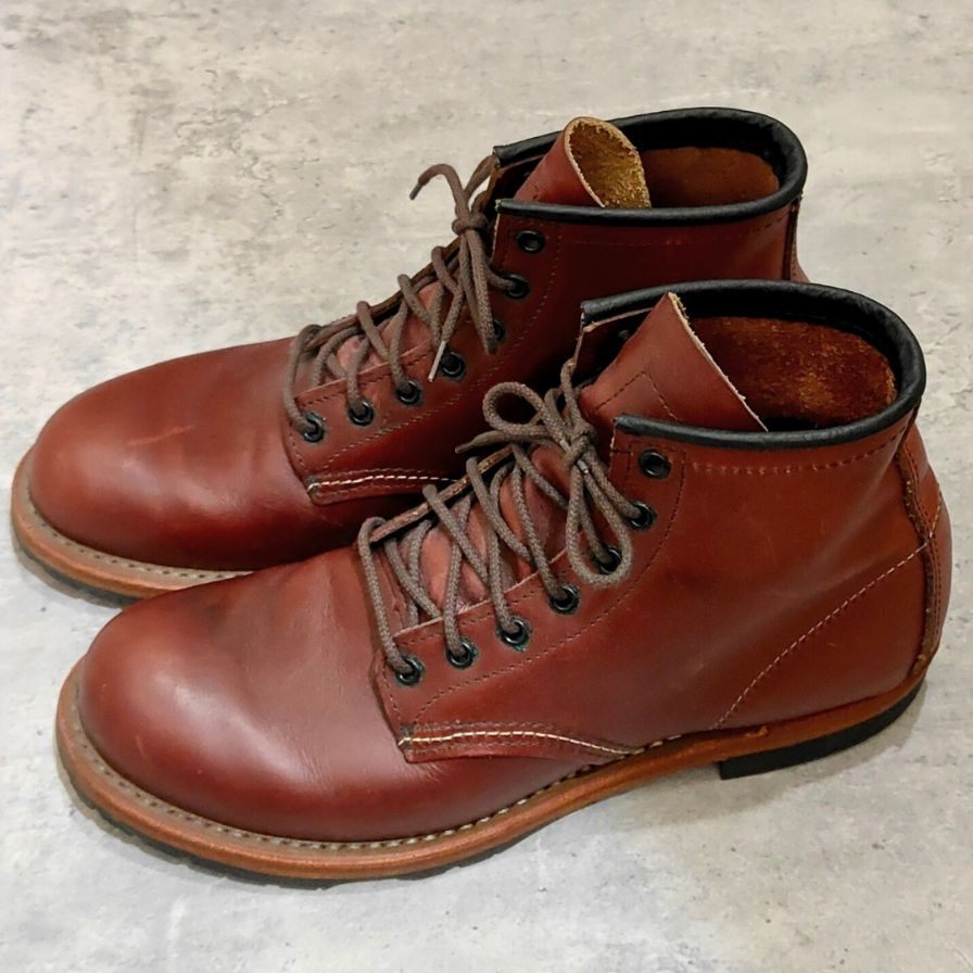【REDWING】レッドウイング 9011 ブーツ ベックマン カーフ ブラックチェリー サイズUS7D