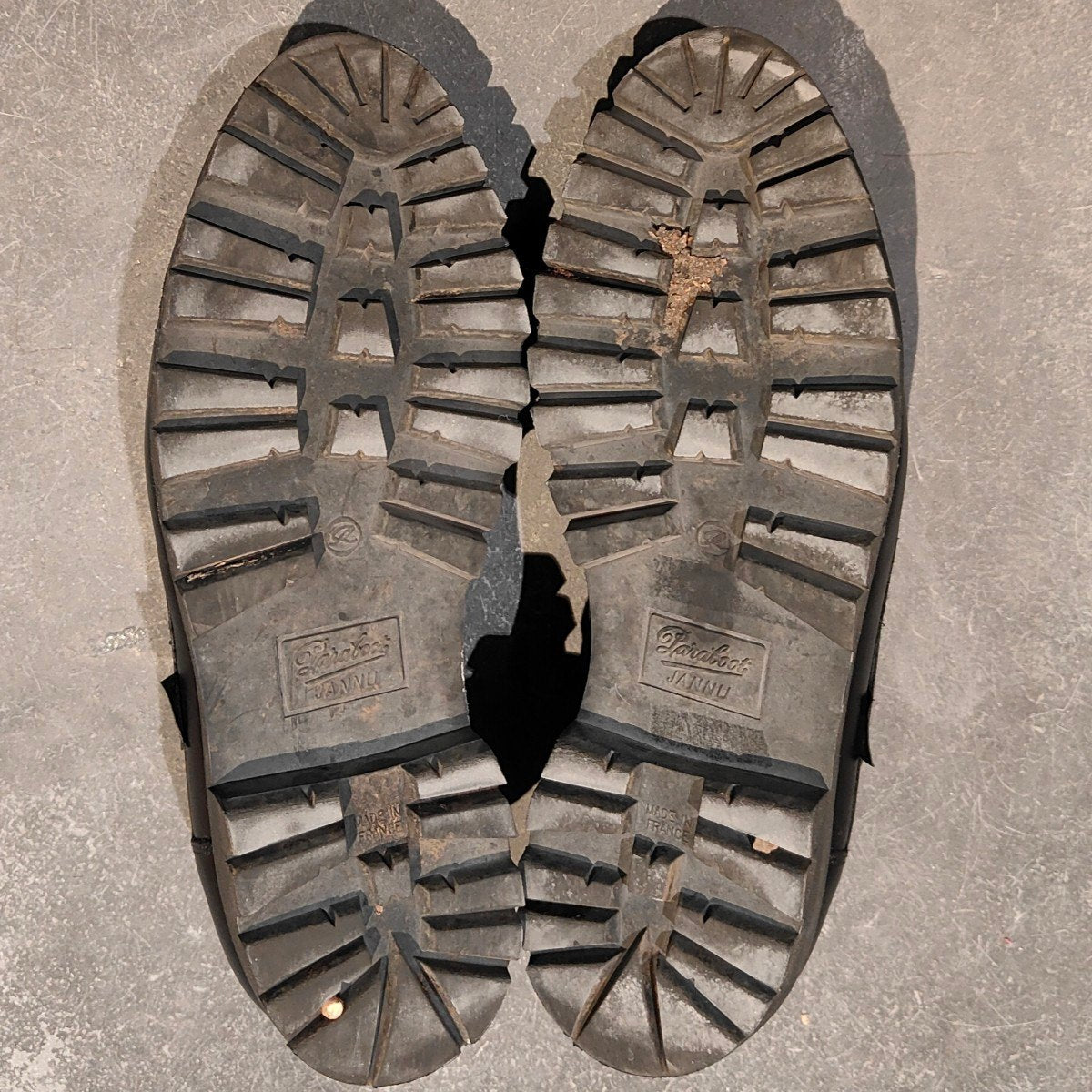 極美品 【Paraboot】パラブーツ シメイ Ｕチップ カーフ ブラック サイズ UK7.5 参考定価￥101,200-