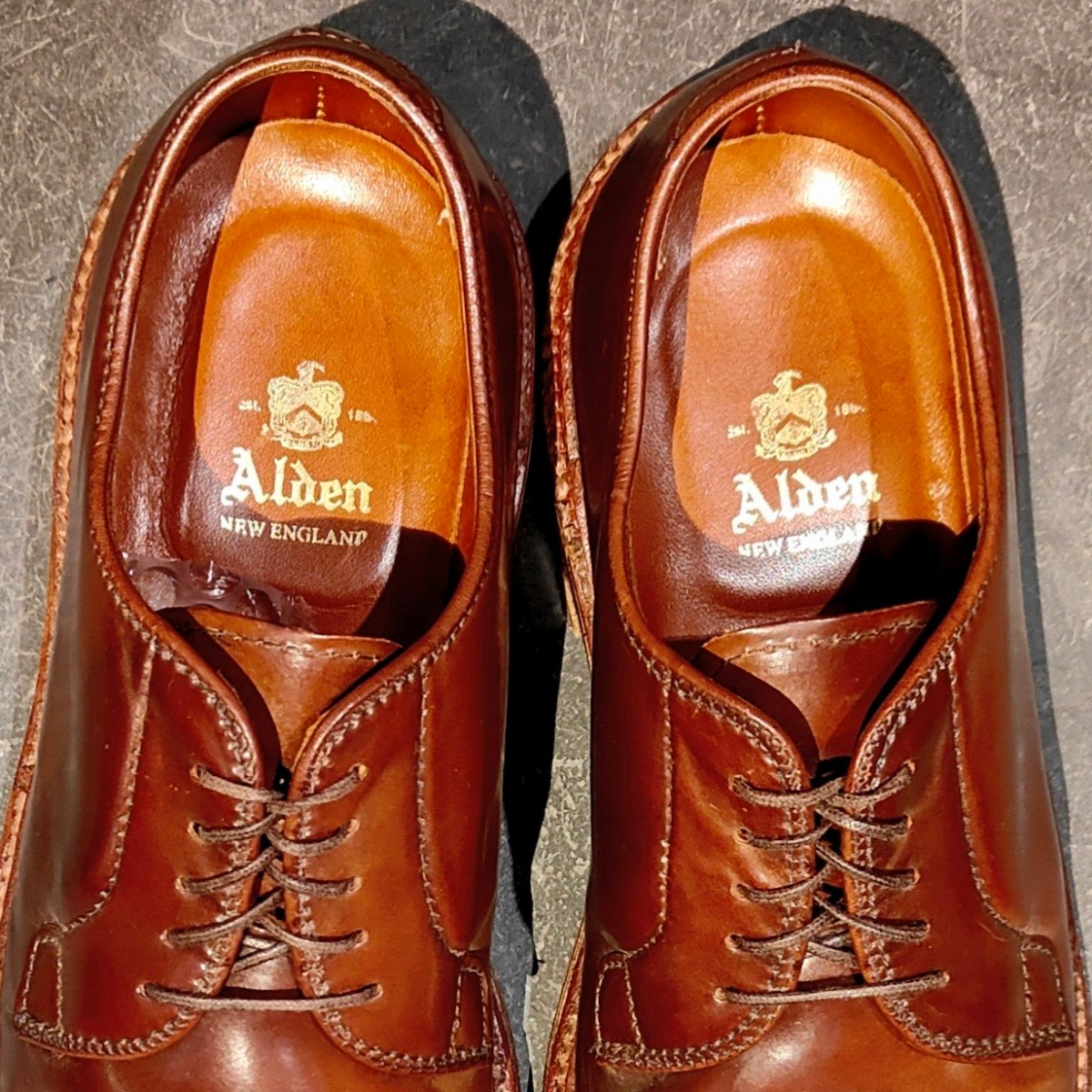 希少 美品【ALDEN】オールデン 99020 プレーントゥ コードバン ラベロ サイズ US7D バリーラスト
