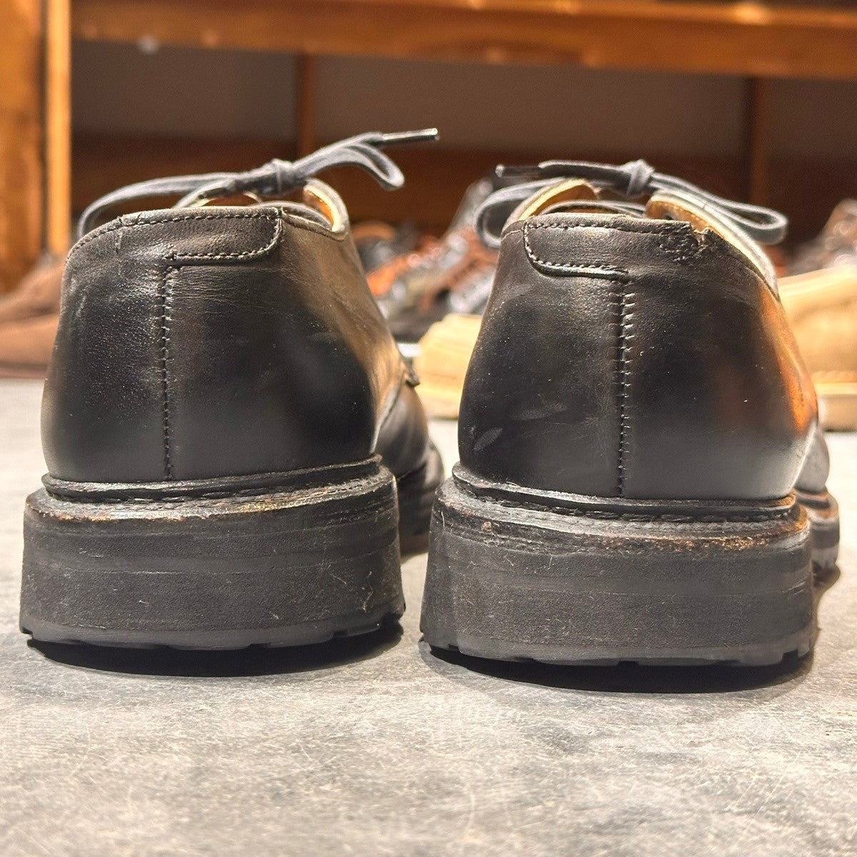 【ALDEN】オールデン 5469 Vチップ オイルドレザー ブラック サイズUS6 モディファイドラスト