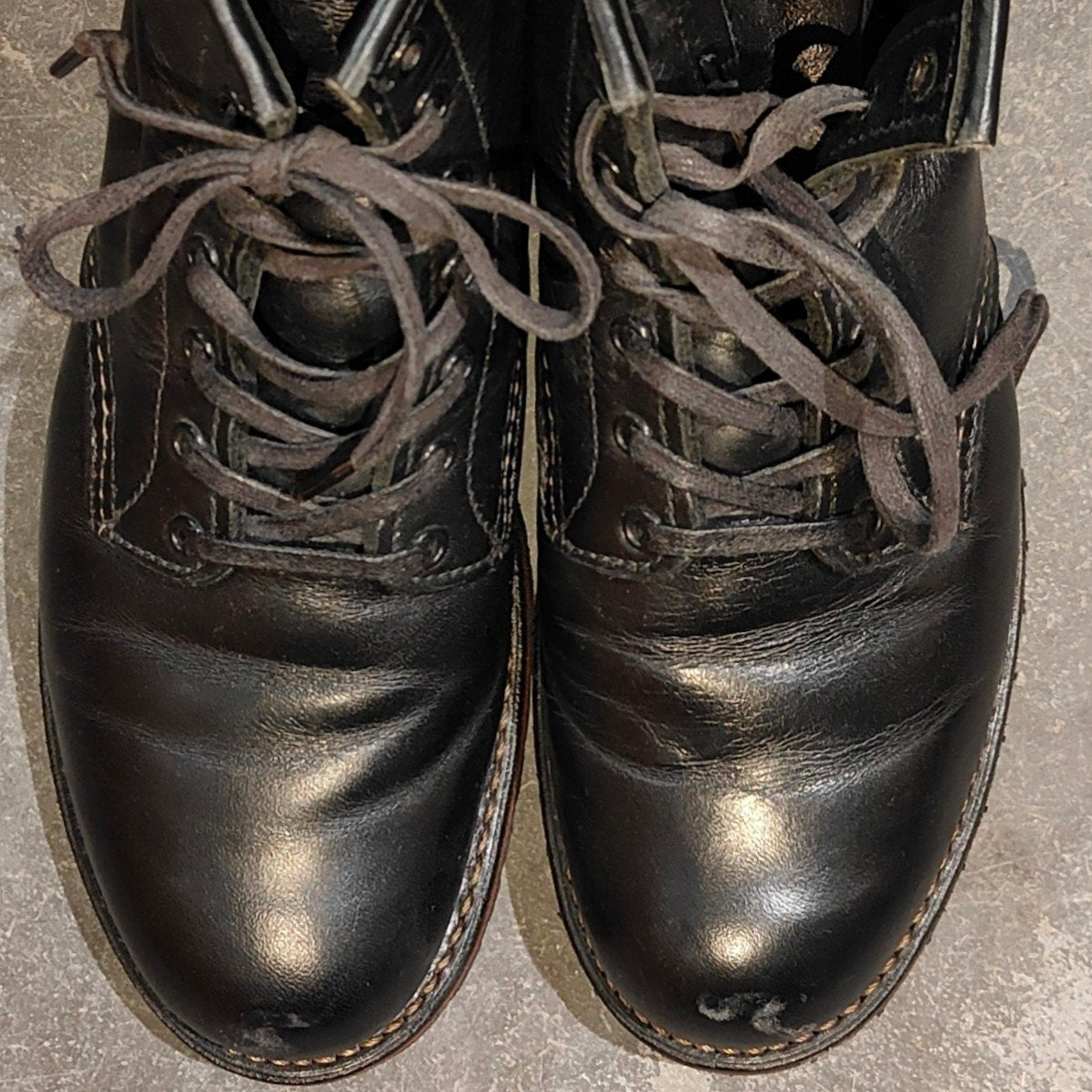 【RED WING】レッドウイング 9414 ベックマン ブーツ プレーントゥ ブラック サイズ US7