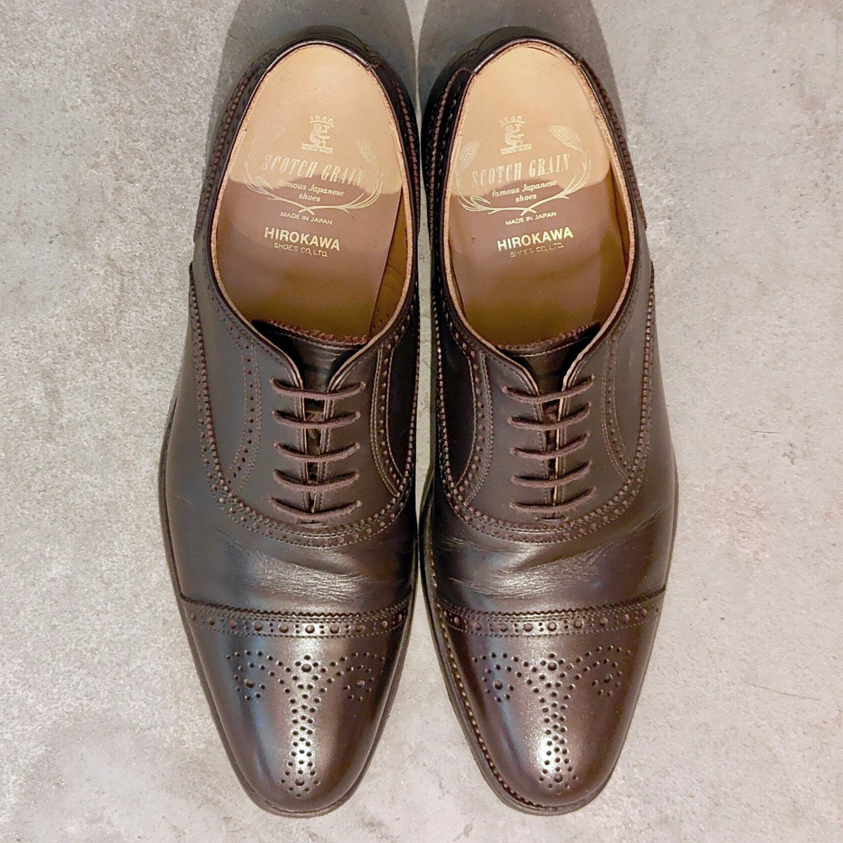 極美品【SCOTCH GRAIN】スコッチグレイン F-920 オデッサ カーフ