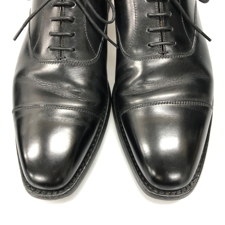 【CROCKETT&JONES】クロケット&ジョーンズ  ビジネスシューズ  ブラック（黒） サイズ 7E 348ラスト