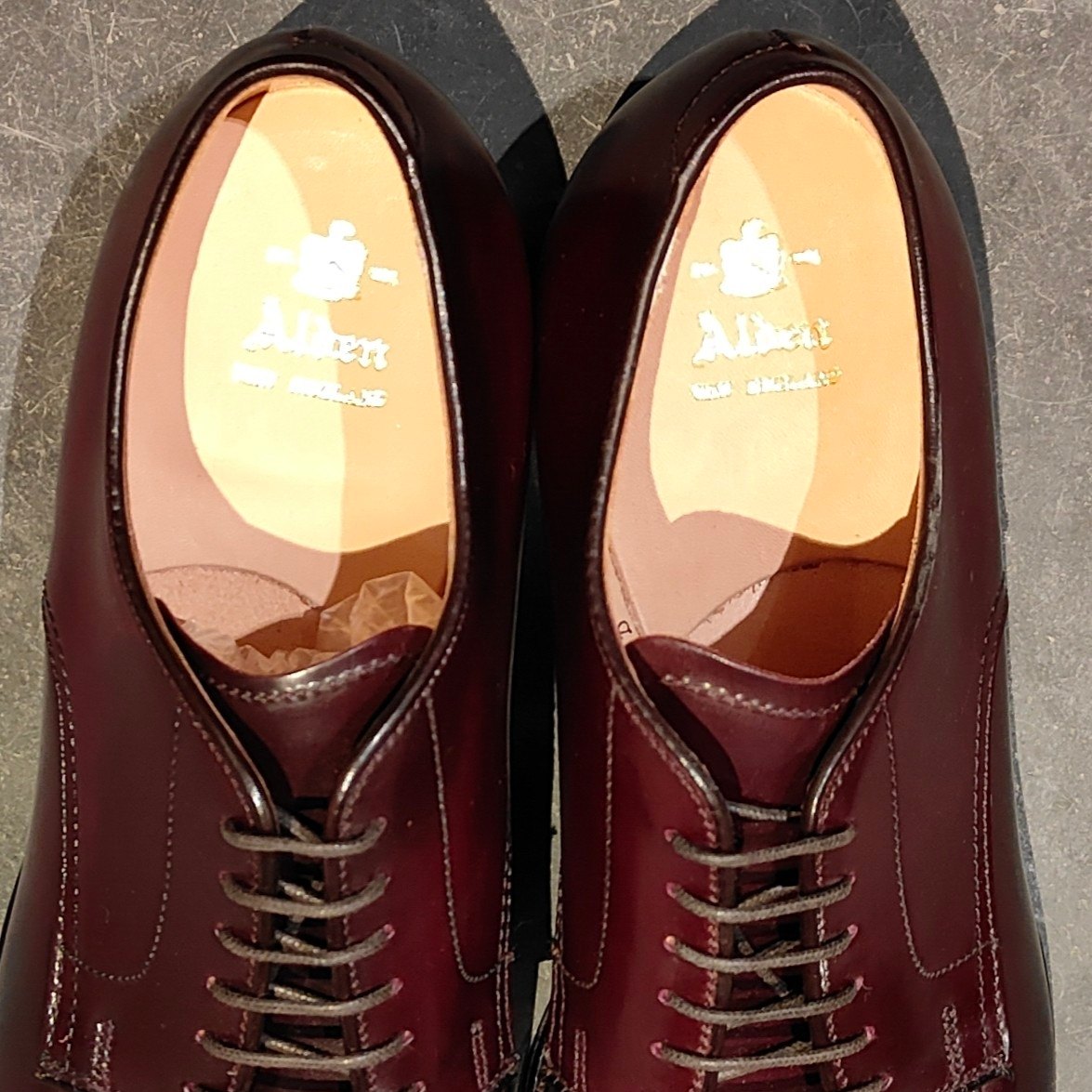 新品未使用【ALDEN】オールデン 54321 Vチップ コードバン ダークバーガンディ US7.5D モディファイドラスト 参考定価￥217,800-