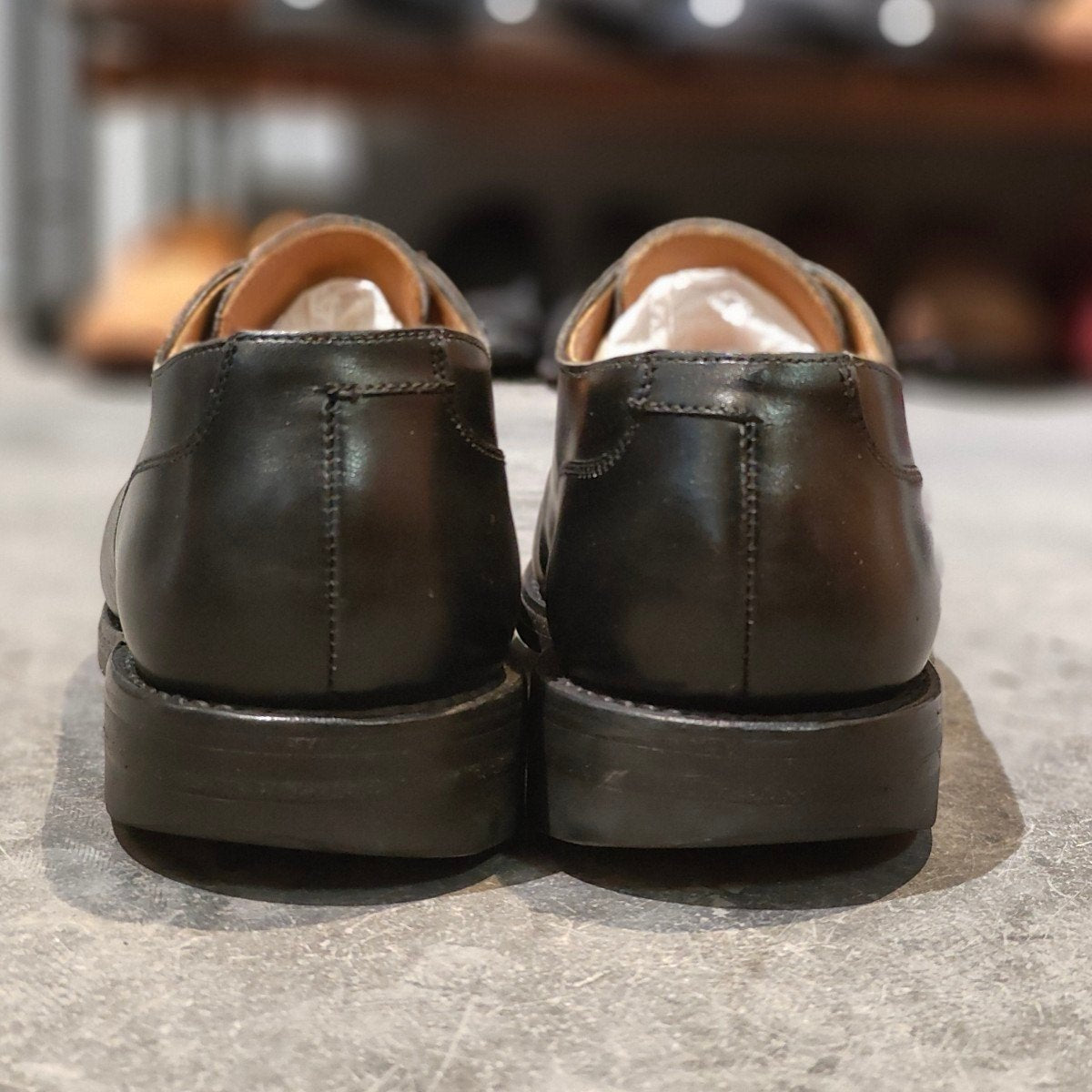 美品【CROCKETT&JONES】クロケットジョーンズ モールトン Uチップ カーフ ブラック サイズUK6E 292ラスト 参考定価￥132,000-