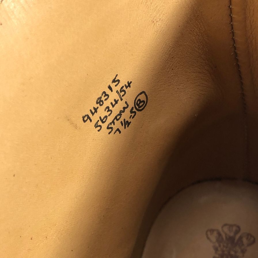 【オンライン限定】【Tricker’ｓ】トリッカーズ ストウ カントリーブーツ グレインレザー ウイングチップ 948315 5634/54 ボルドー 7ハーフ