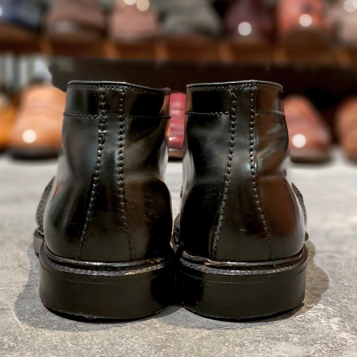 美品【ALDEN】オールデン チャッカブーツ 1340 コードバン ブラック サイズUS8.5D バリーラスト 参考定価￥225,500-