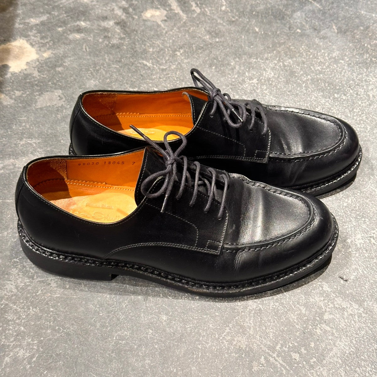 【極美品】ジャランスリワヤ 99030 Uチップ 8 1/2 純正シューツリー付 カジュアルシューズ | 99030 Ruffle / DARK BROWN CALF (DAINITE SOLE
