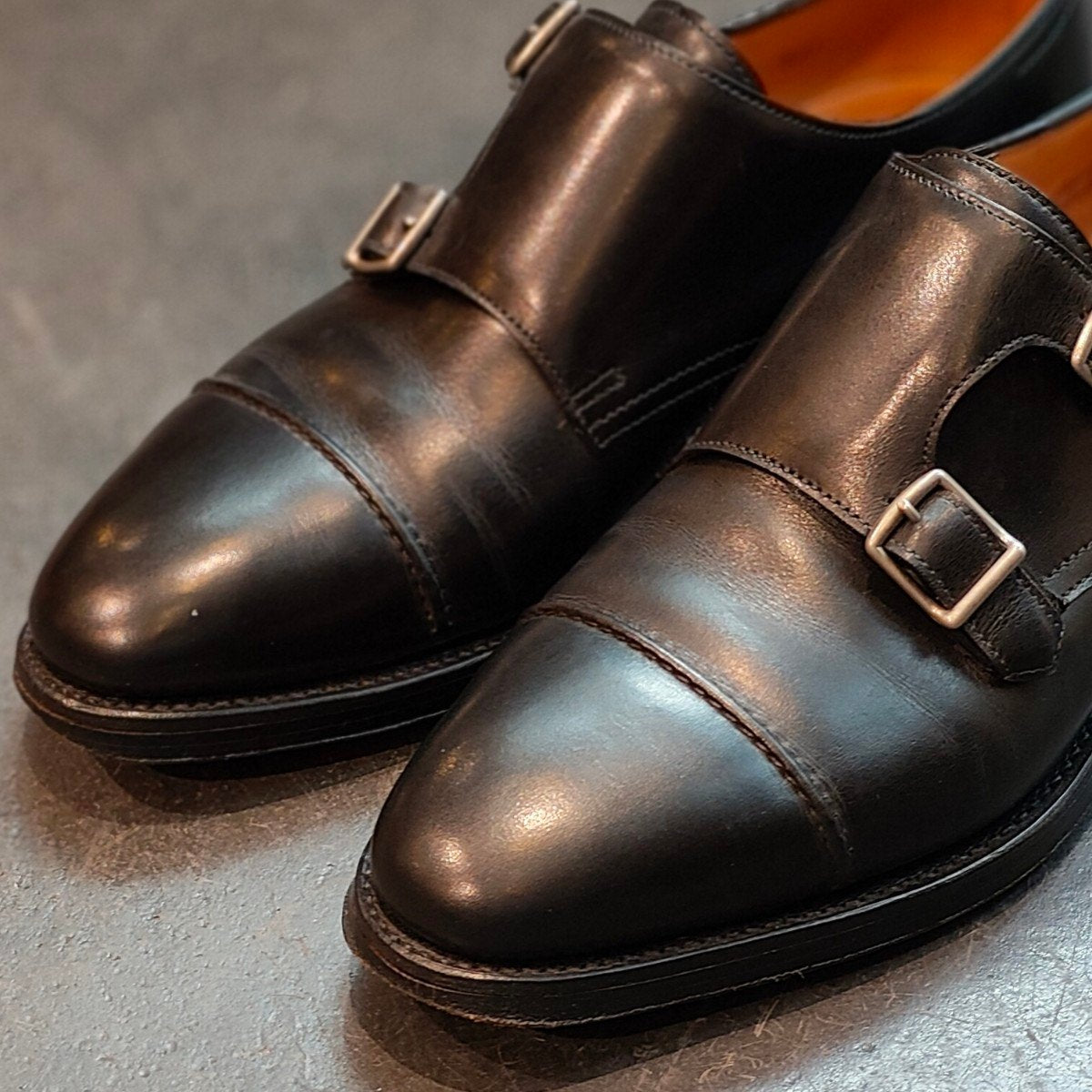 使用数回 【JOHNLOBB】ジョンロブ ウィリアム2 ダブルモンク カーフ ブラック サイズ UK6E 9795Rラスト – LASTLAB