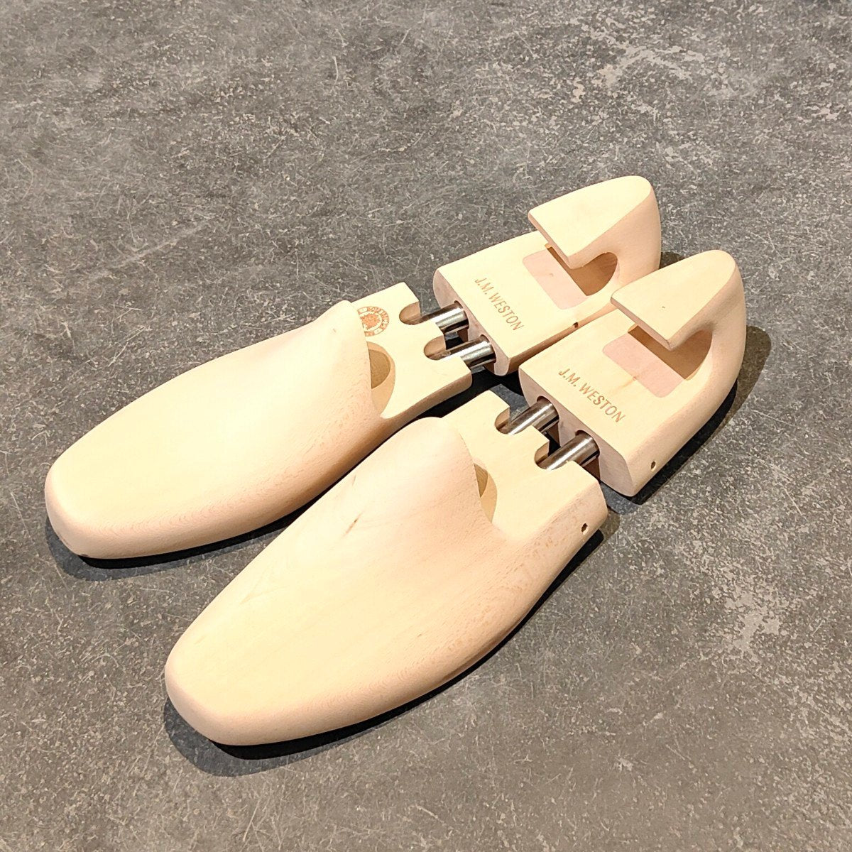 使用数回【J.M.WESTON】ジェイエムウエストン 385 トリプルソール ローファー ボックスカーフ タンブラウン サイズ U6.5D 41ラスト 参考定価￥198,000-