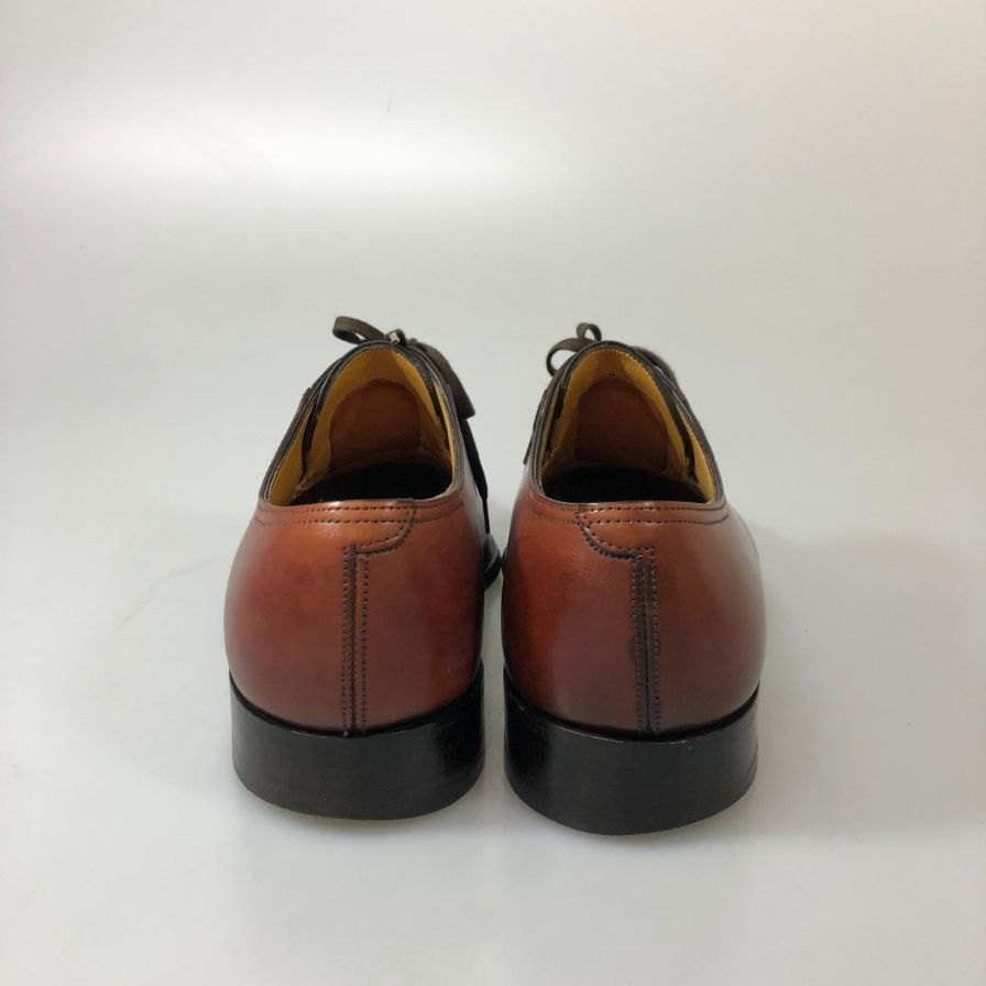 【JOHN LOBB】ジョンロブ 2002イヤーモデル Vフロント スキンステッチ カーフ ブラウン サイズUK7E メンズ