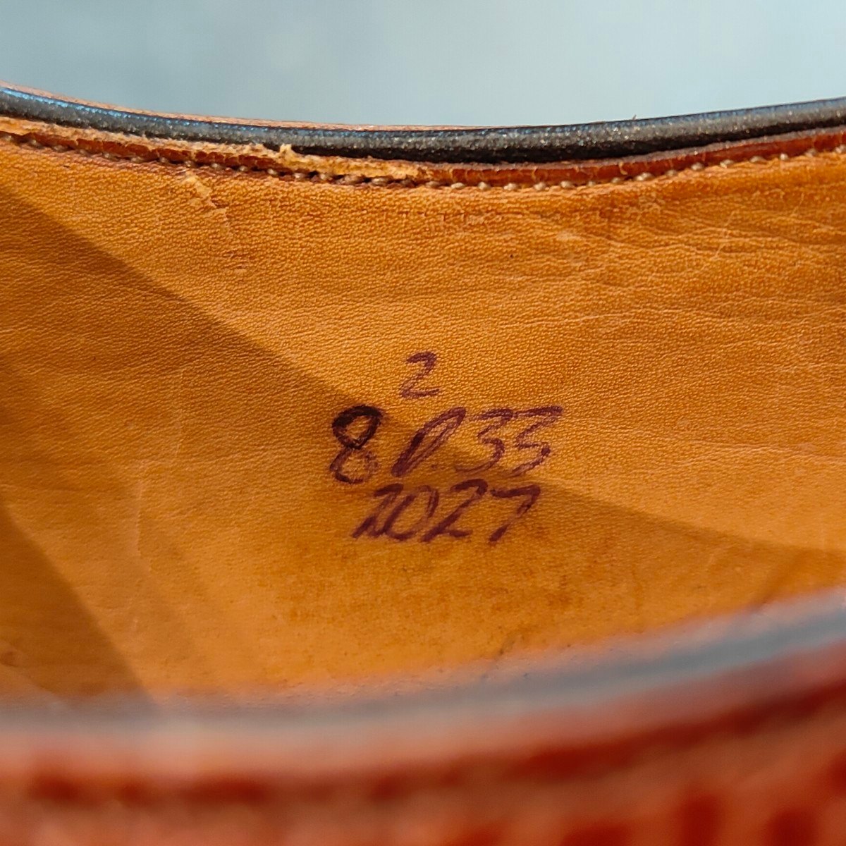 旧工場製エドワードグリーン　MTO？　旧404　9E　工場移転前80年代後半頃 旧工場製エドワードグリーン MTO？ 旧404 9E 工場移転前80年代後半頃