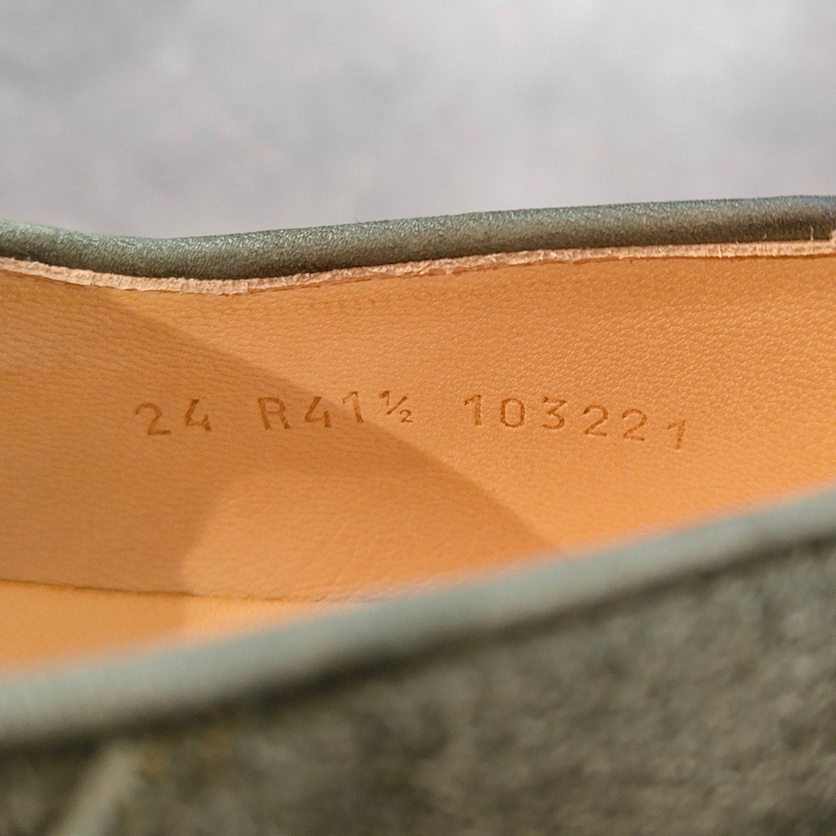 希少 新品未使用【Paraboot】パラブーツ Paraboot OSAKASHOP 10th Anniversary Model ミカエル チロリアン スエード グリーン サイズ EU41.5