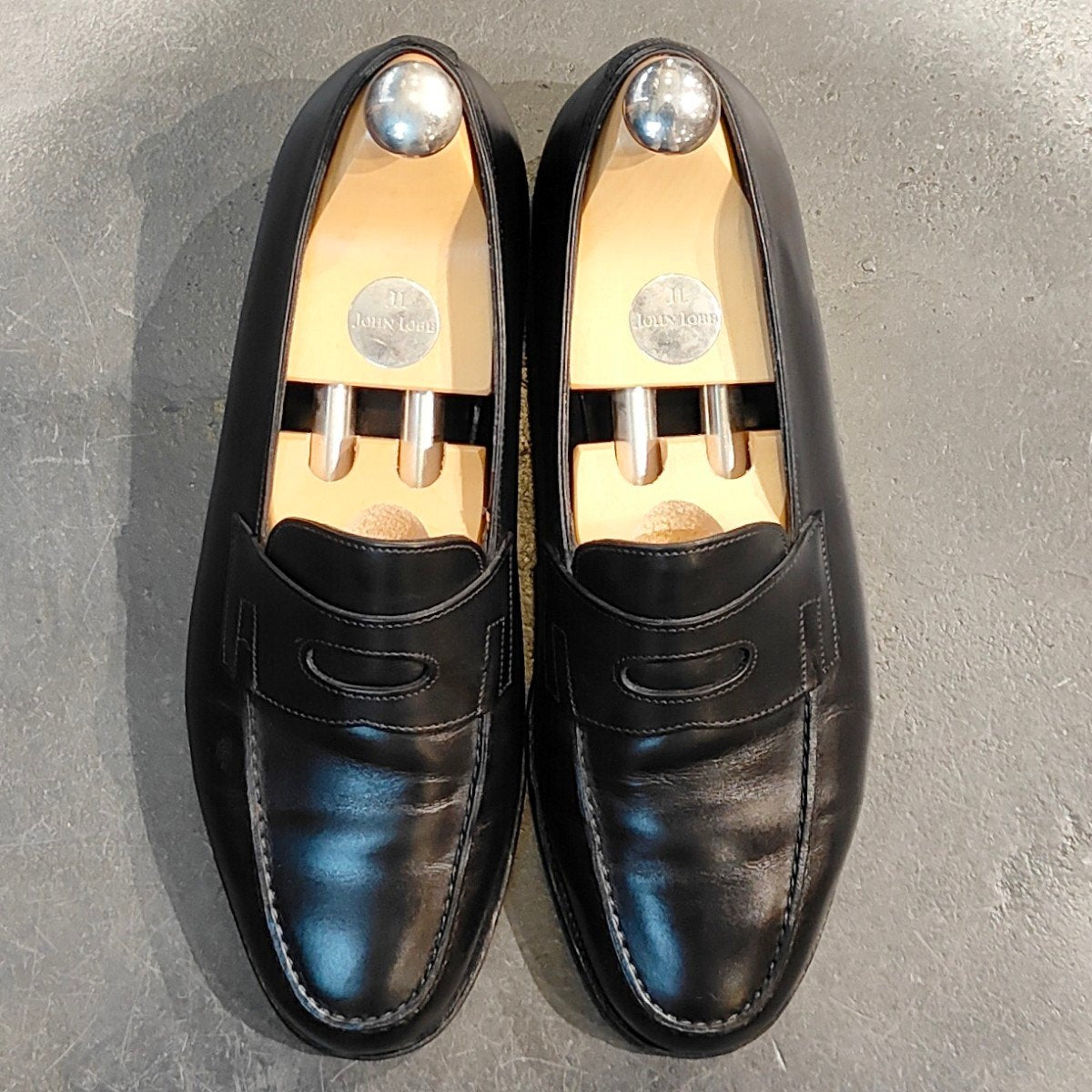 美品 【JOHN LOBB】ジョンロブ ロペス ローファー カーフ ブラック サイズ UK6E 4395ラスト 定価￥254,100- –  LASTLAB