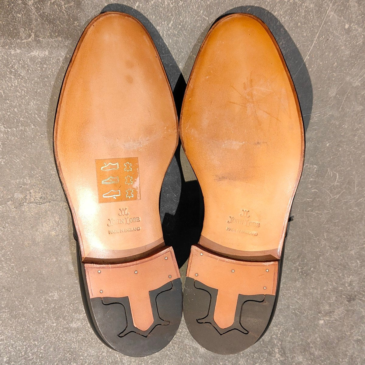 希少 新品未使用【JOHNLOBB】ジョンロブ シティ カーフ ブラック サイズ UK6.5E 8695ラスト