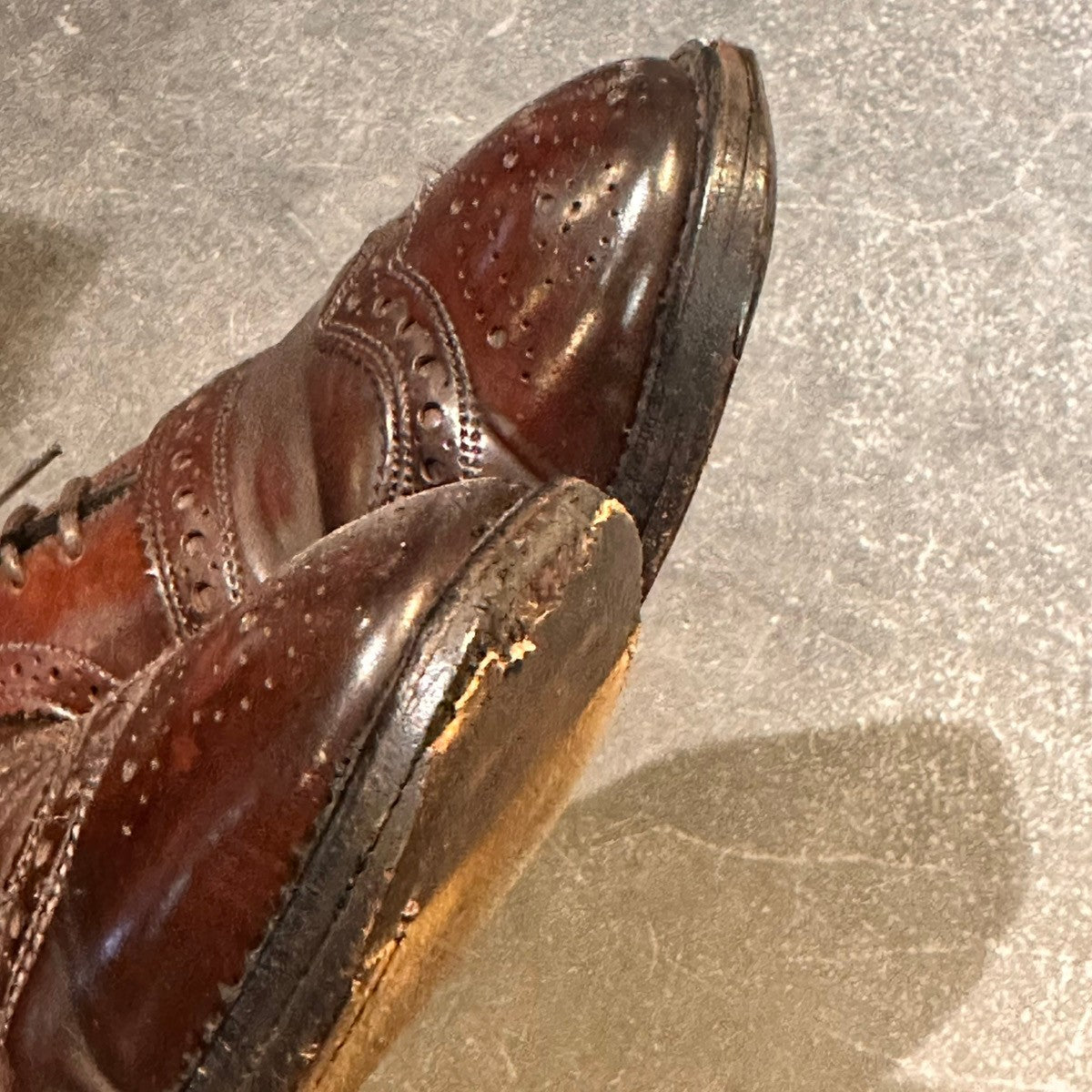 【Allen Edmonds】アレンエドモンズ 40196 ウイングチップ コードバン ダークバーガンディ サイズUS6E