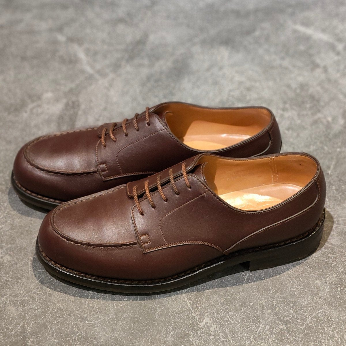 美品【J.M.WESTON】ジェイエムウエストン 641 ゴルフ Uチップ カーフ
