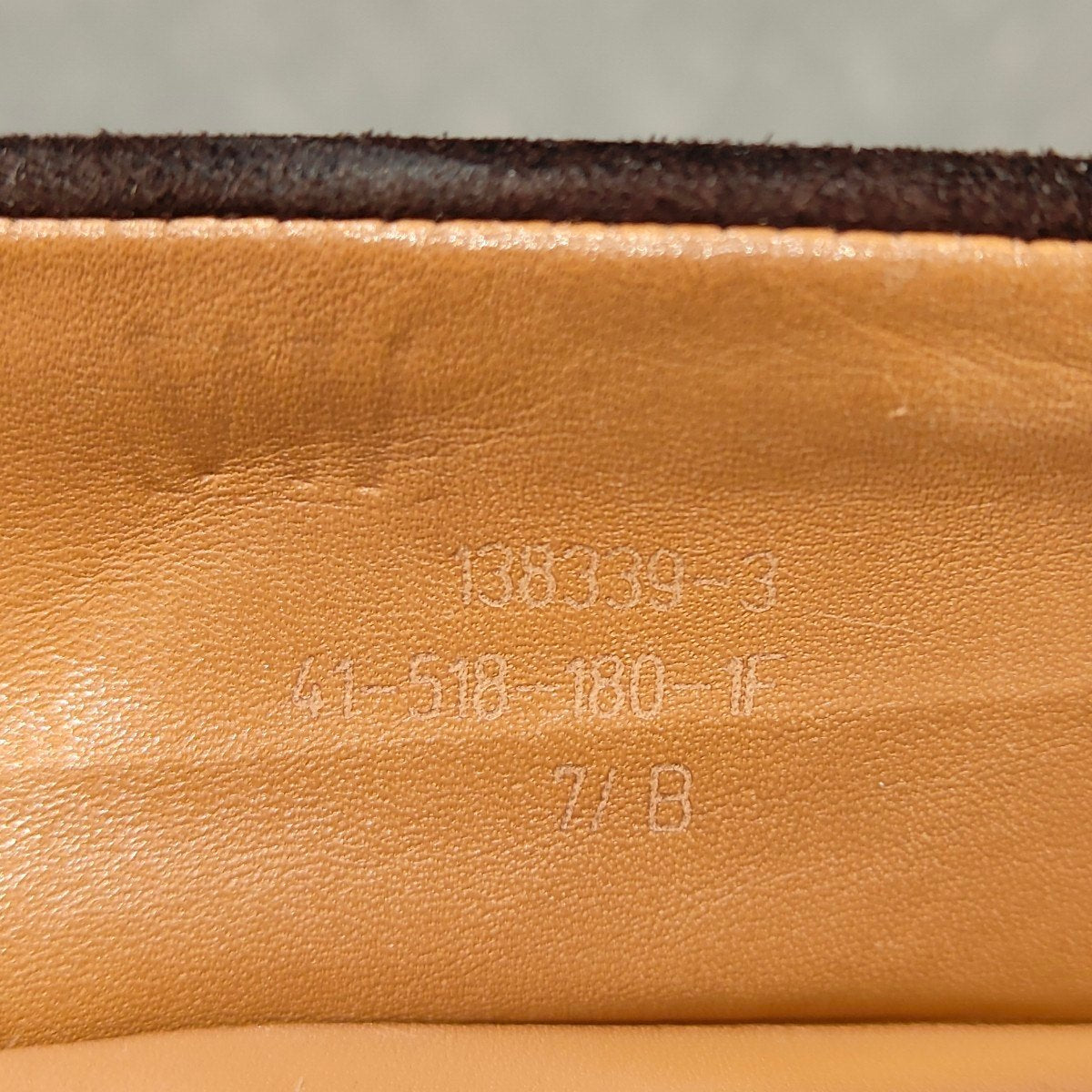 美品【J.M.WESTON】ジェイエムウエストン ウエストンヴィンテージ シグネチャーローファー 180 スエード ダークブラウン サイズ7.5B 41ラスト