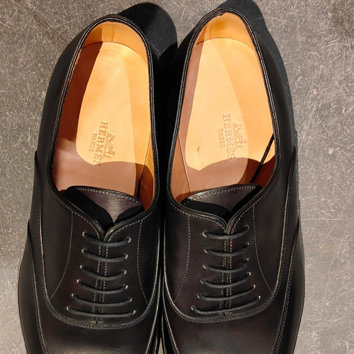 希少【HERMES】エルメス ジョンロブ製 ヘクター HECTOR フルブローグ