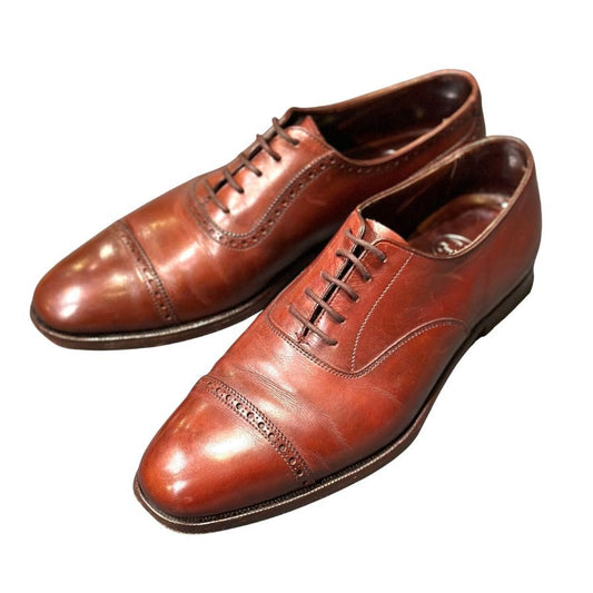 【Crockett&Jones】クロケット&ジョーンズ  ビジネスシューズ カーフ ブラウン（茶系） サイズ UK6D ラスト