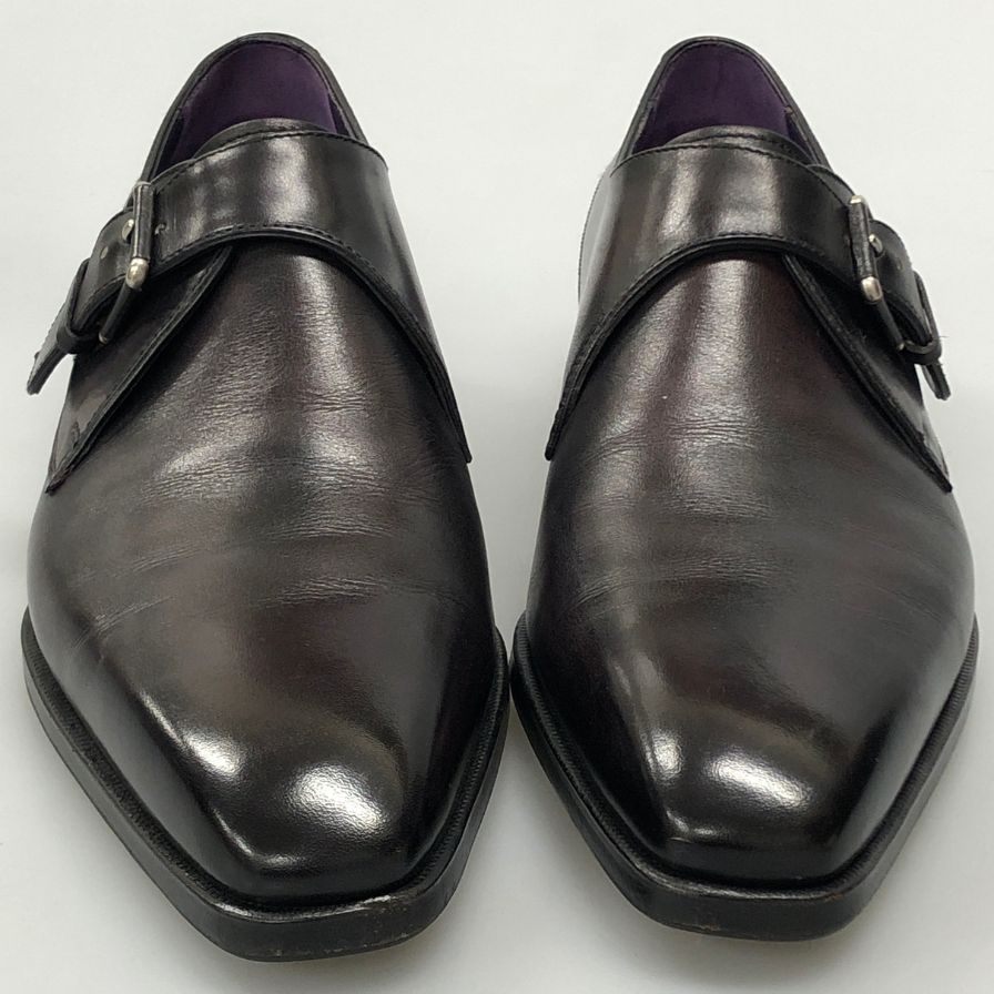 【Berluti】ベルルッティ  ビジネスシューズ カーフ パープル（紫） サイズ UK7 ラスト
