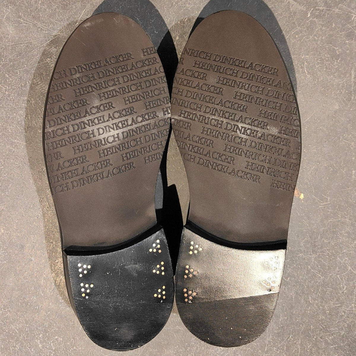 希少 新品未使用【HEINRICH DINKELACKER】ハインリッヒディンケラッカー ウィーン ローファー ツォップナート コードバン ブラック サイズ UK7