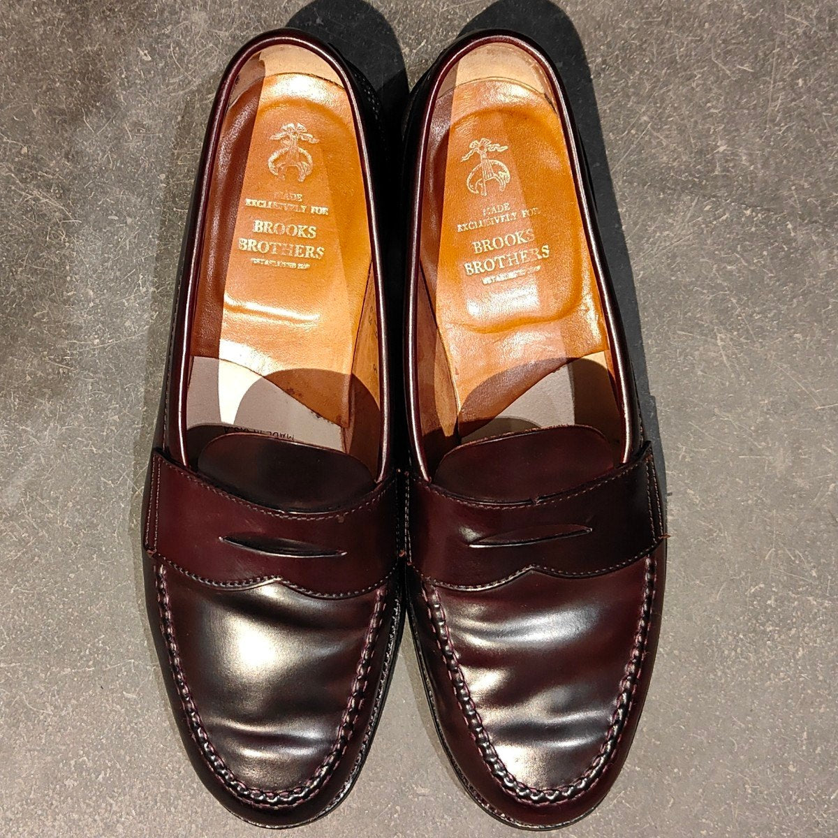 希少 極美品【ALDEN】オールデン×ブルックスブラザーズ 763 ペニー