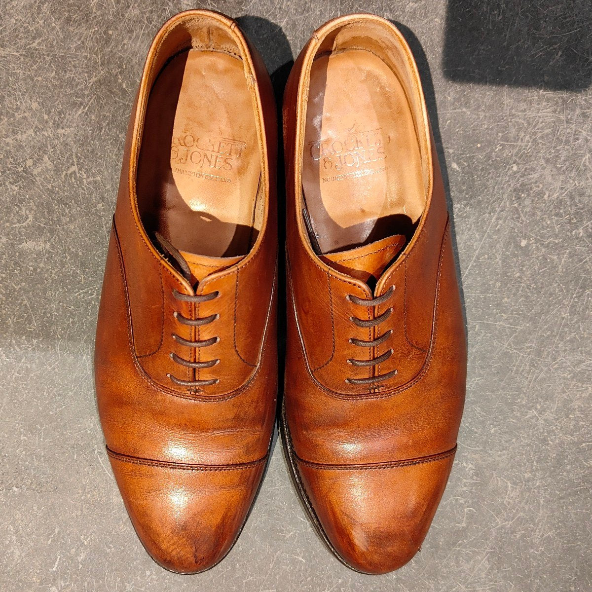 CROCKETT&JONES】クロケット&ジョーンズ コノート ストレートチップ
