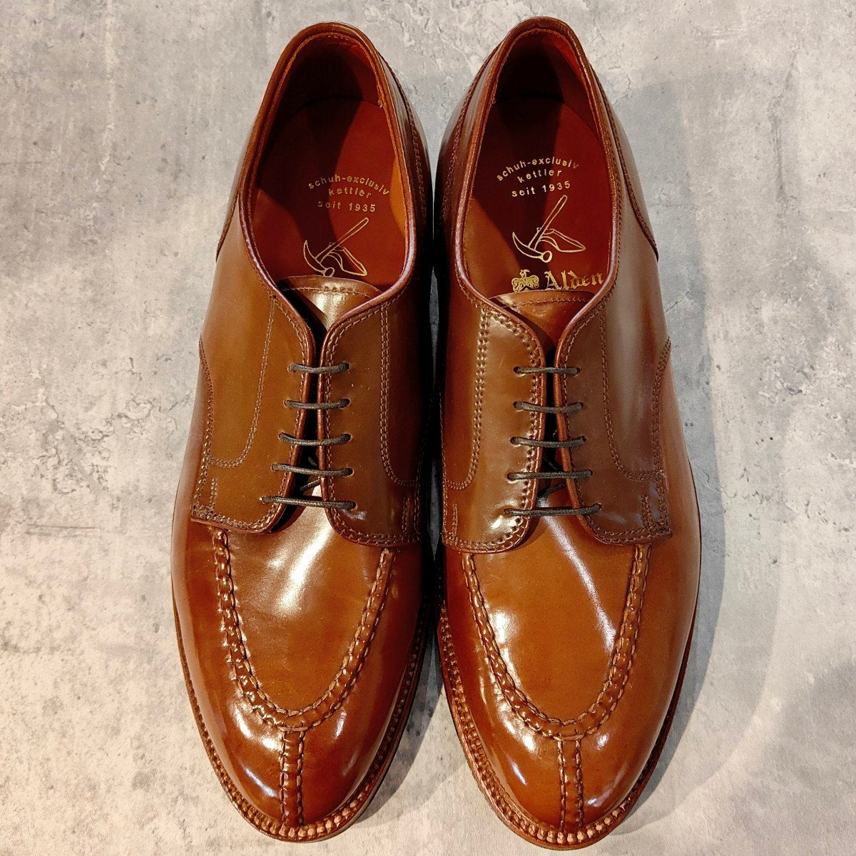 希少 未使用【ALDEN】オールデン ケトラー別注 22141 NST Uチップ コードバン ラベロ サイズUS10.5EE アバディーンラスト