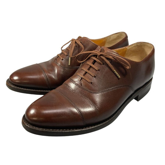 【Lloyd Footwear】ロイドフットウェア レザーシューズ ストレートチップ カーフ 1213 ブラウン サイズUK7E
