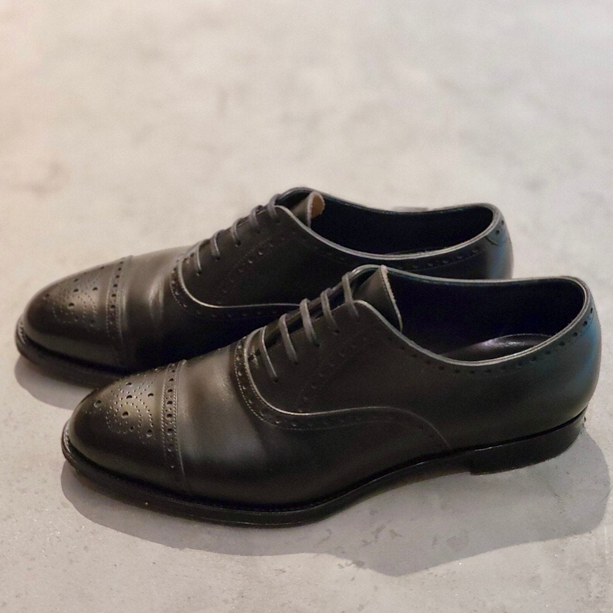 極美品【JOEWORKS】ジョーワークス セミブローグ パターンオーダー