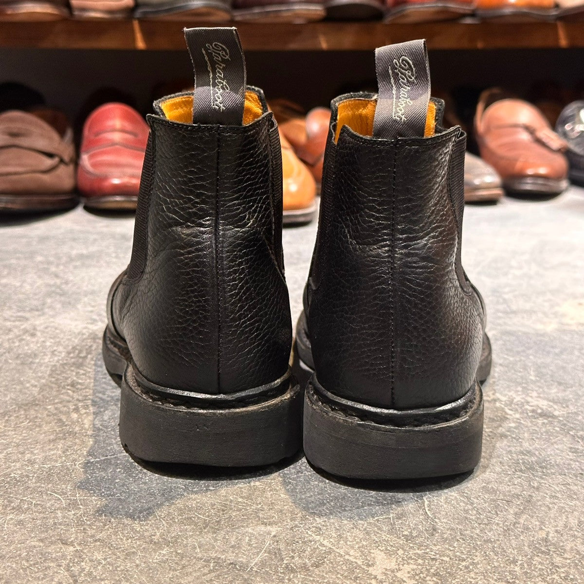 Paraboot】パラブーツ シャンフォート サイドゴアブーツ グレイン