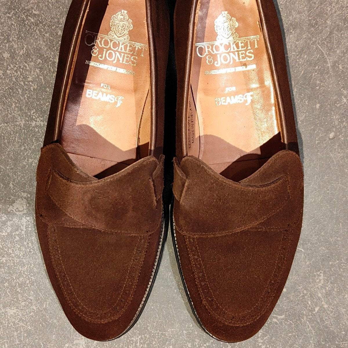 CROCKETT&JONES】クロケット＆ジョーンズ ビームスF別注 ブリム
