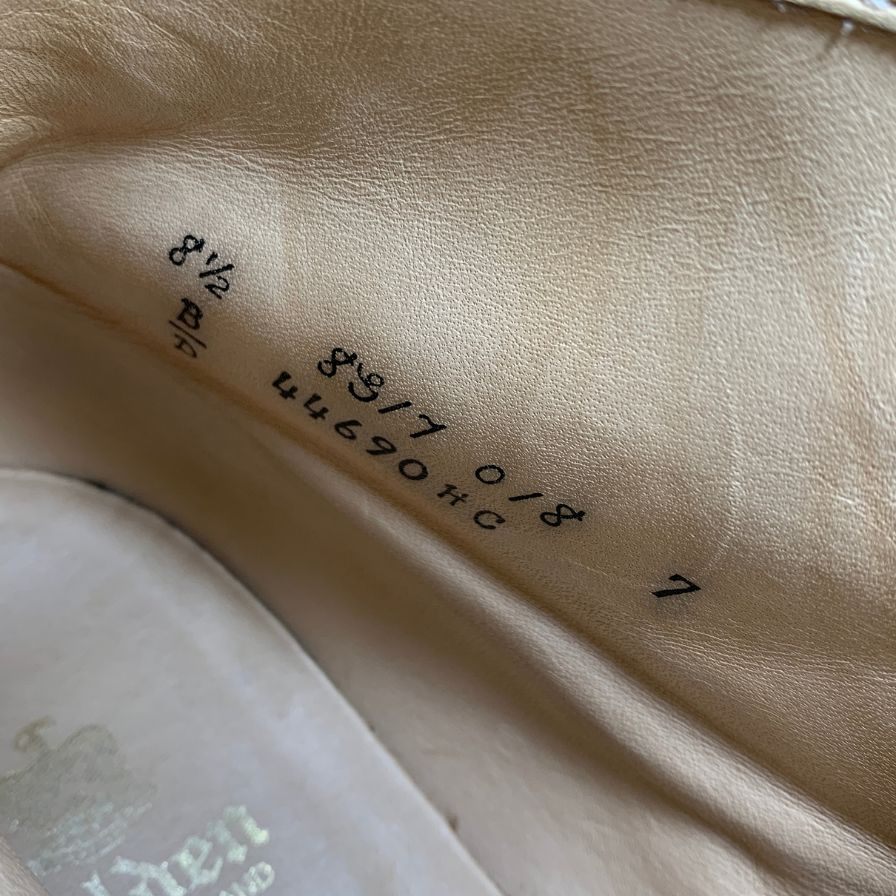 【Alden】オールデン ジェイクルー別注 44690HC ウイングチップブーツ クロムエクセルレザー メンズ ベージュ サイズUS8.5D