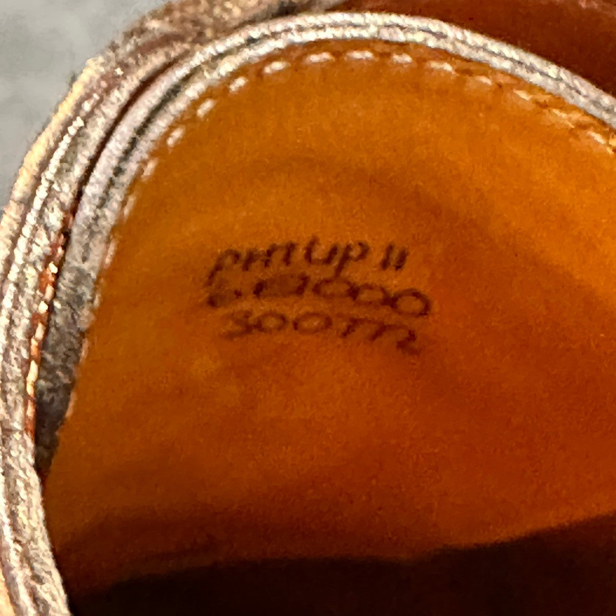美品【JOHN LOBB】ジョンロブ フィリップ2 Philip II パンチドキャップトゥ カーフ ブラウン サイズUK6E 7000ラスト