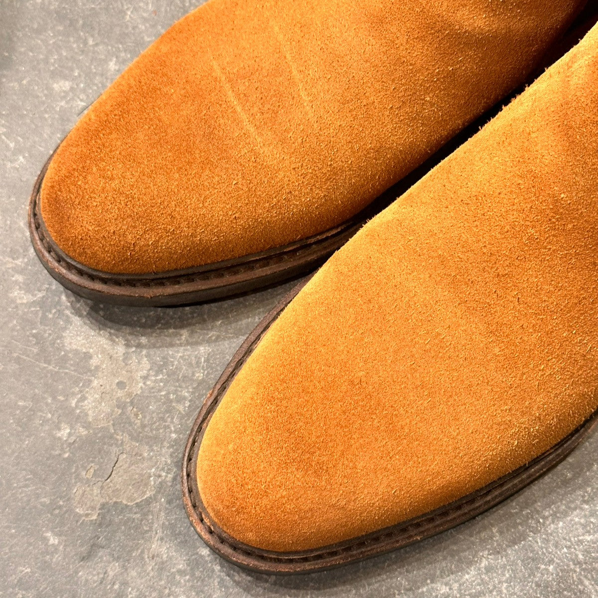 PARABOOT】パラブーツ シャンフォート サイドゴアブーツ スエード