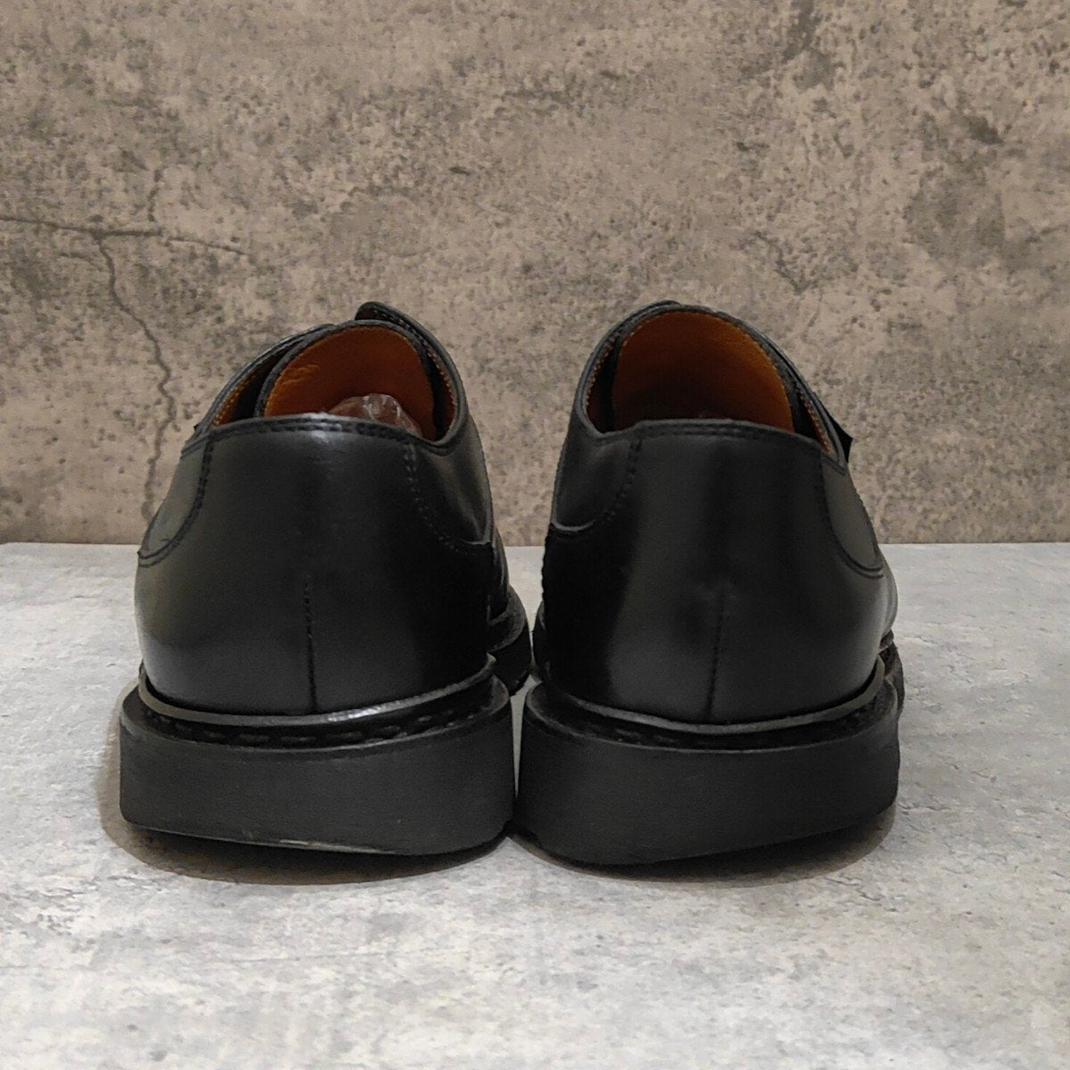 【パラブーツ】Paraboot アヴィニョン Uチップ カーフ ブラック サイズUK6.5