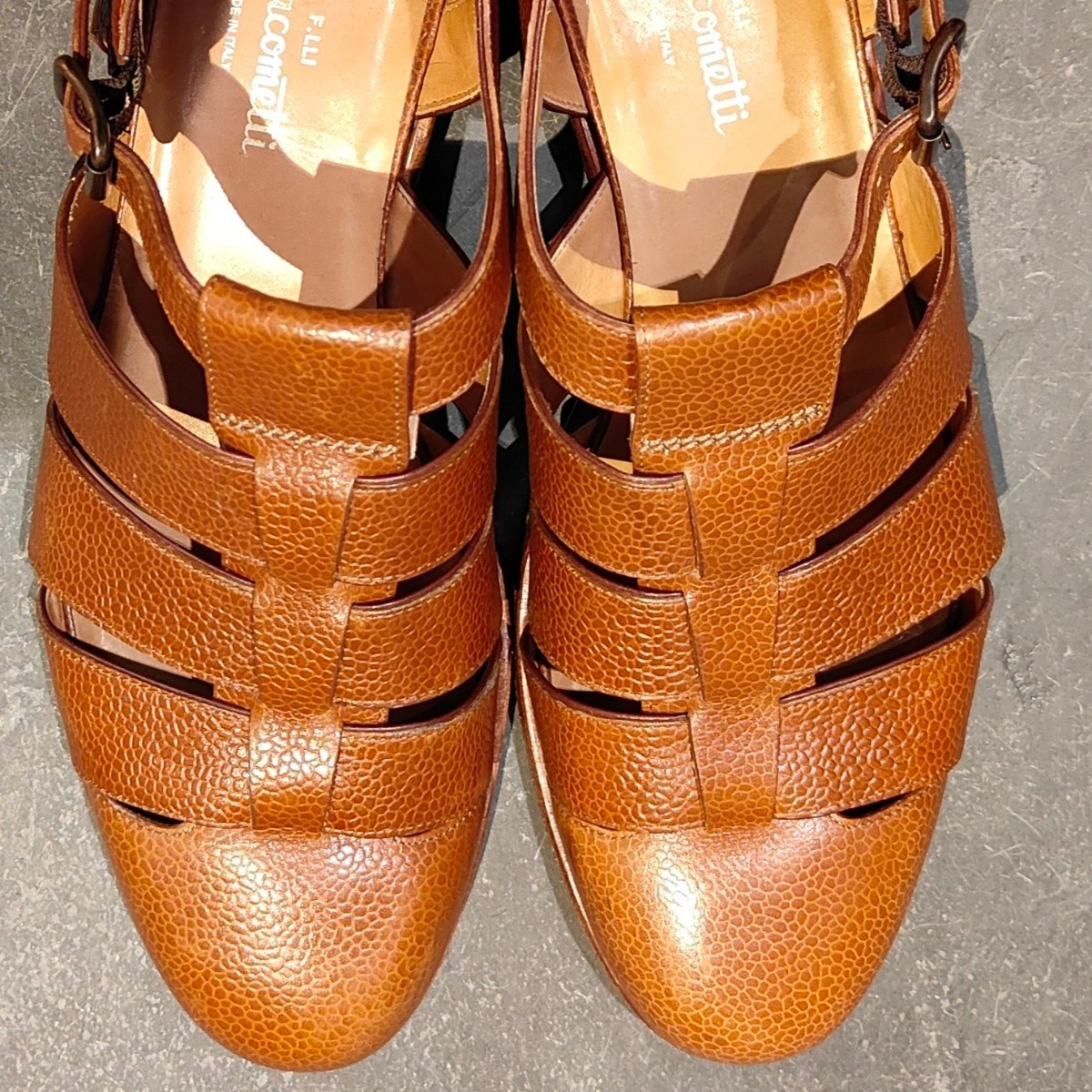 F.lli Giacometti】フラテッリ ジャコメッティ FG166 グルカサンダル