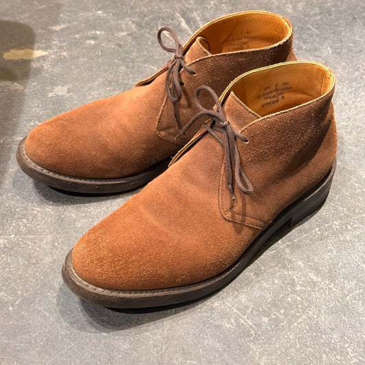 【Church's】チャーチ ライダー3 4都市 スエード ブラウン サイズUK85F 81ラスト