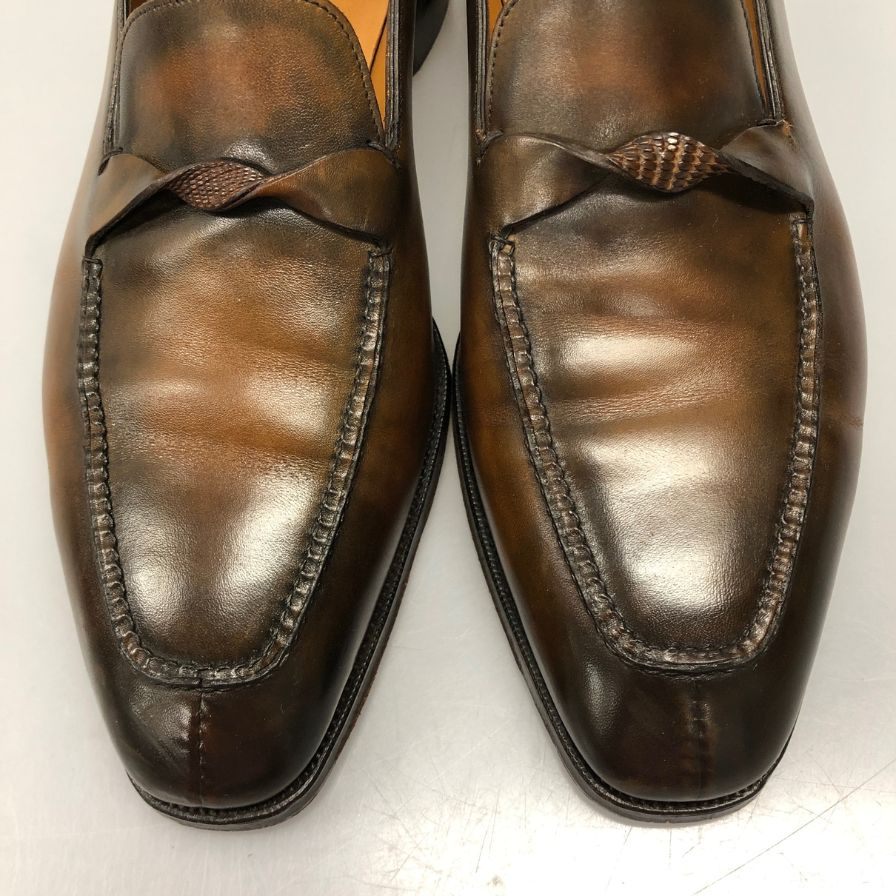 【GAZIANO&GIRLING】ガジアーノ＆ガーリング  ローファー  ブラウン（茶系） サイズ UK8 ラスト