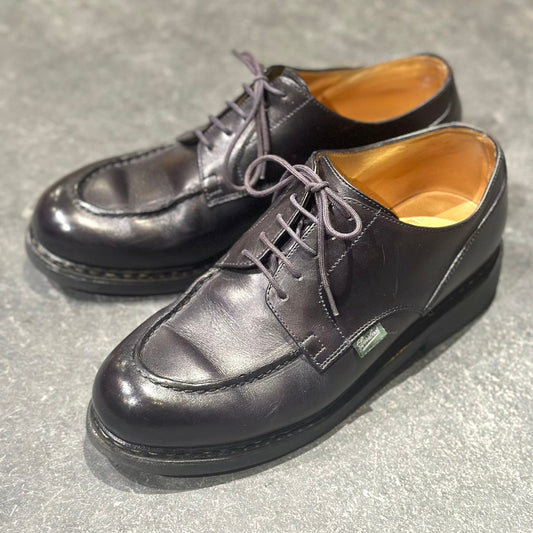 【Paraboot】パラブーツ シャンボード Uチップ カーフ ブラック メンズ サイズUK7 F283ラスト