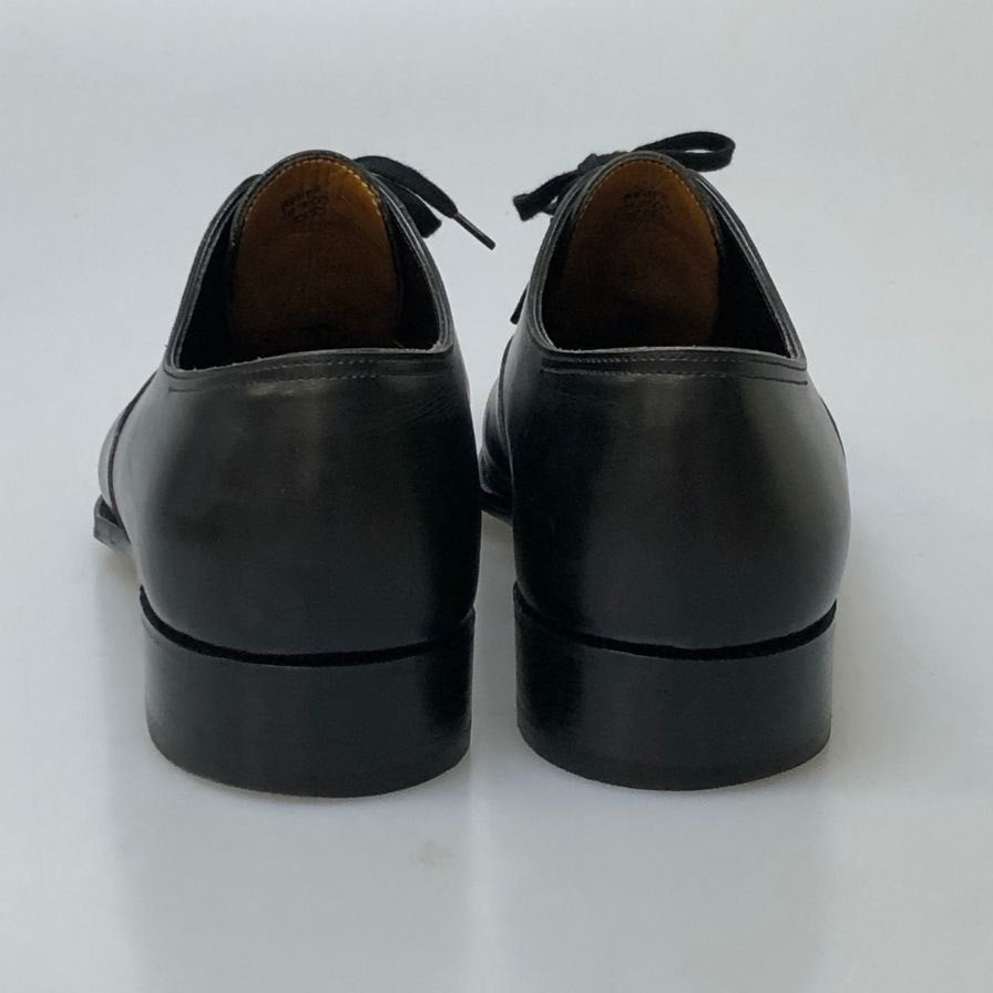 【JOHN LOBB】ジョンロブ レザーシューズ フィリップ2 パンチドキャップトゥ 7000ラスト カーフ メンズ サイズUK7E ブラック