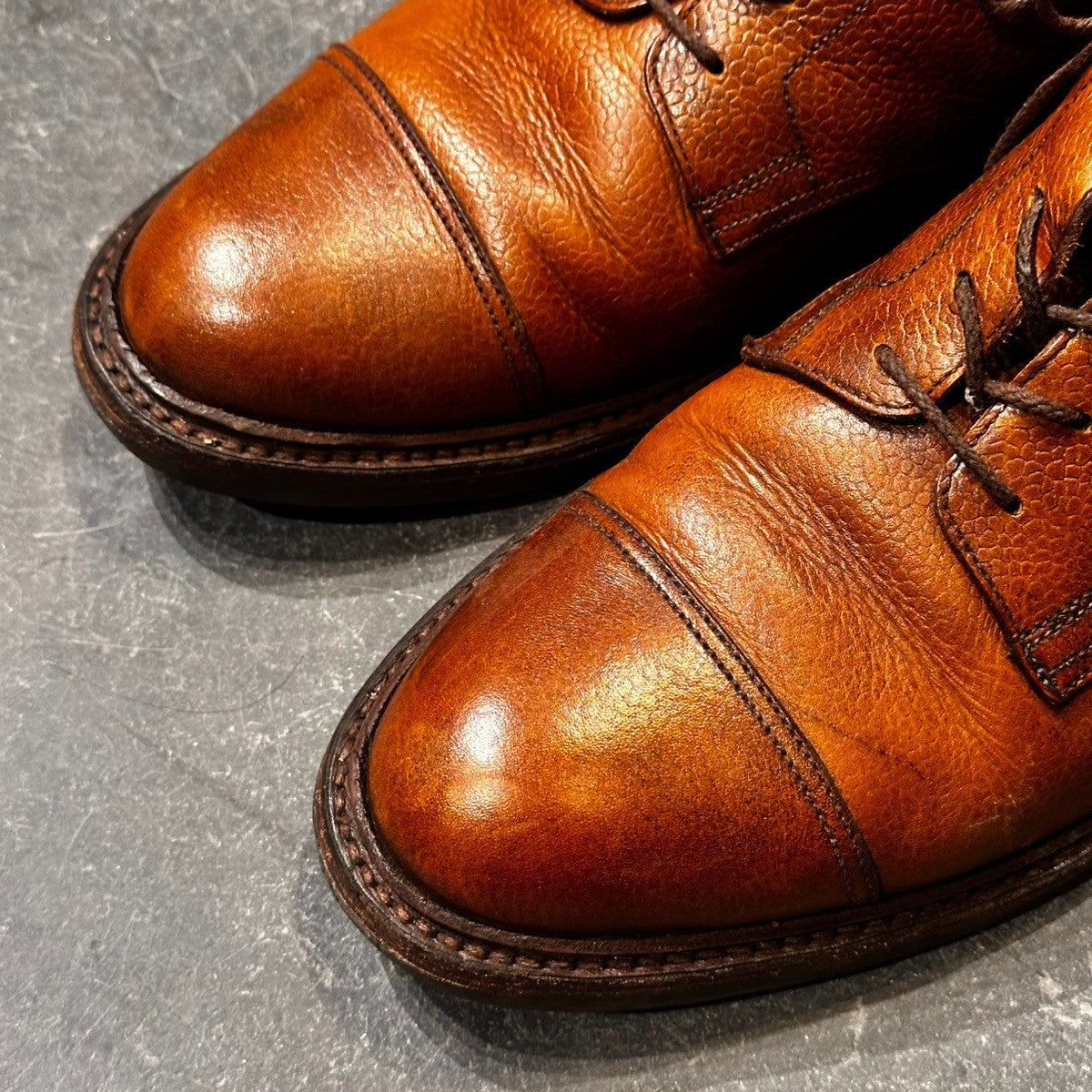 【CROCKETT&JONES】クロケット&ジョーンズ コニストン SUBS カントリーブーツ グレインレザー ブラウン サイズUK7E 8637ラスト