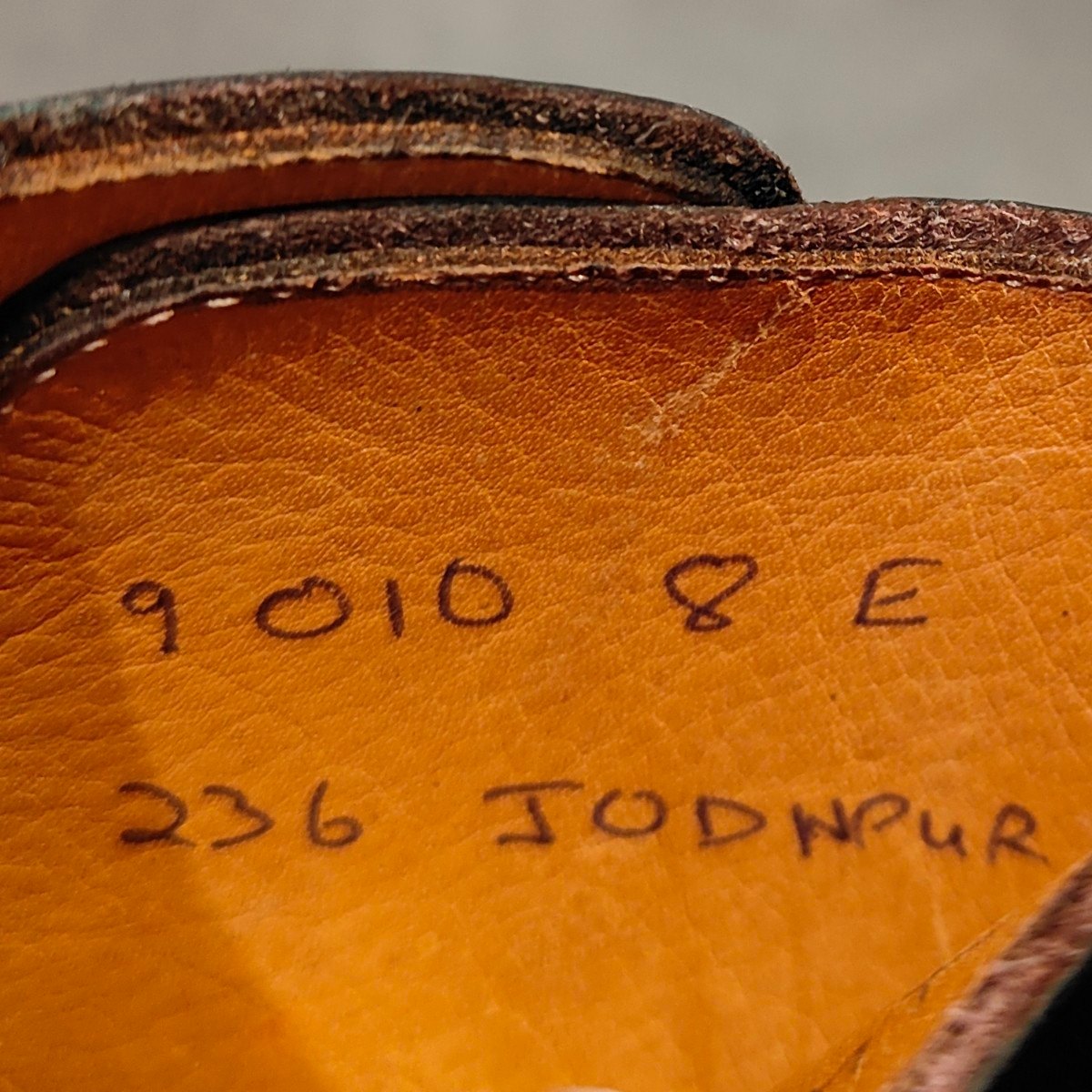 希少 美品【JOHNLOBB】ジョンロブ JODHPUR ジョッパーブーツ カーフ ブラック サイズ UK8E 236ラスト