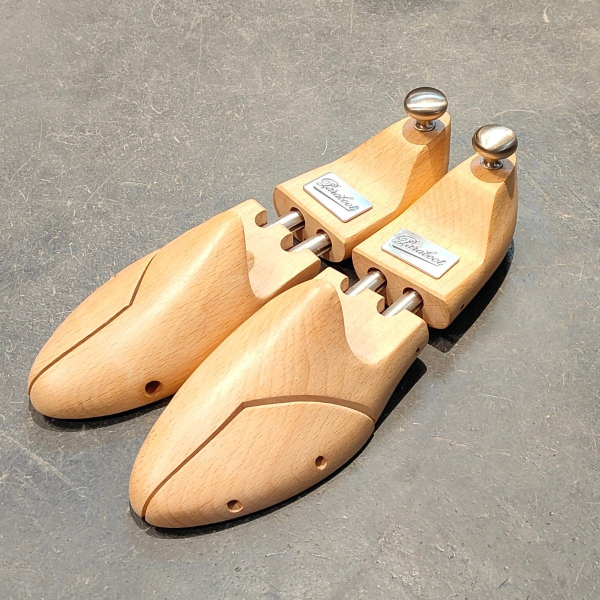 美品 【Paraboot】パラブーツ ウィリアム ダブルモンク グレインレザー ダークブラウン サイズ UK7 参考定価￥101,200-