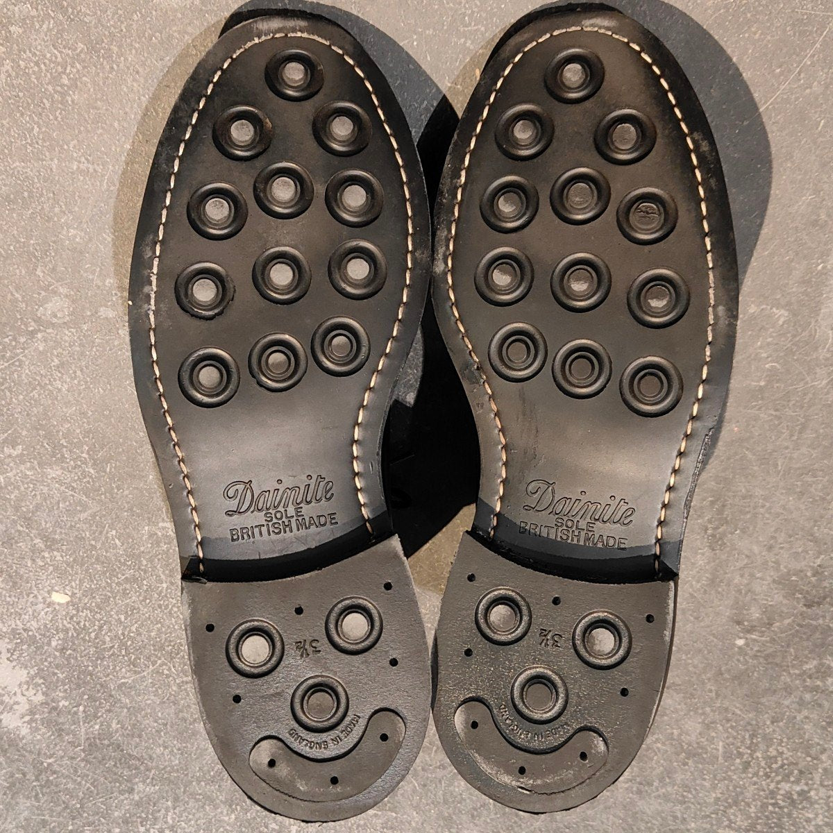 希少 使用数回【Tricker's】トリッカーズ M7648 モンキーブーツ コードバン ダークネイビー サイズUK7.5