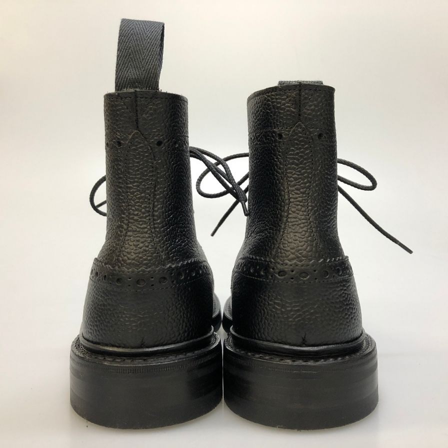 【Tricker's】トリッカーズ S634 ブーツ カーフレザー ブラック（黒） サイズ 7ハーフ ラスト